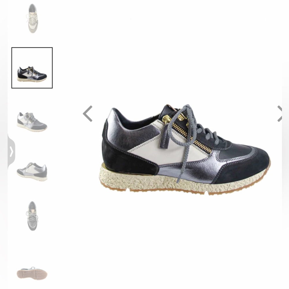 RON WHITE New Onyx Weatherproof $495 ZAINA TRAINERS SIZE 39